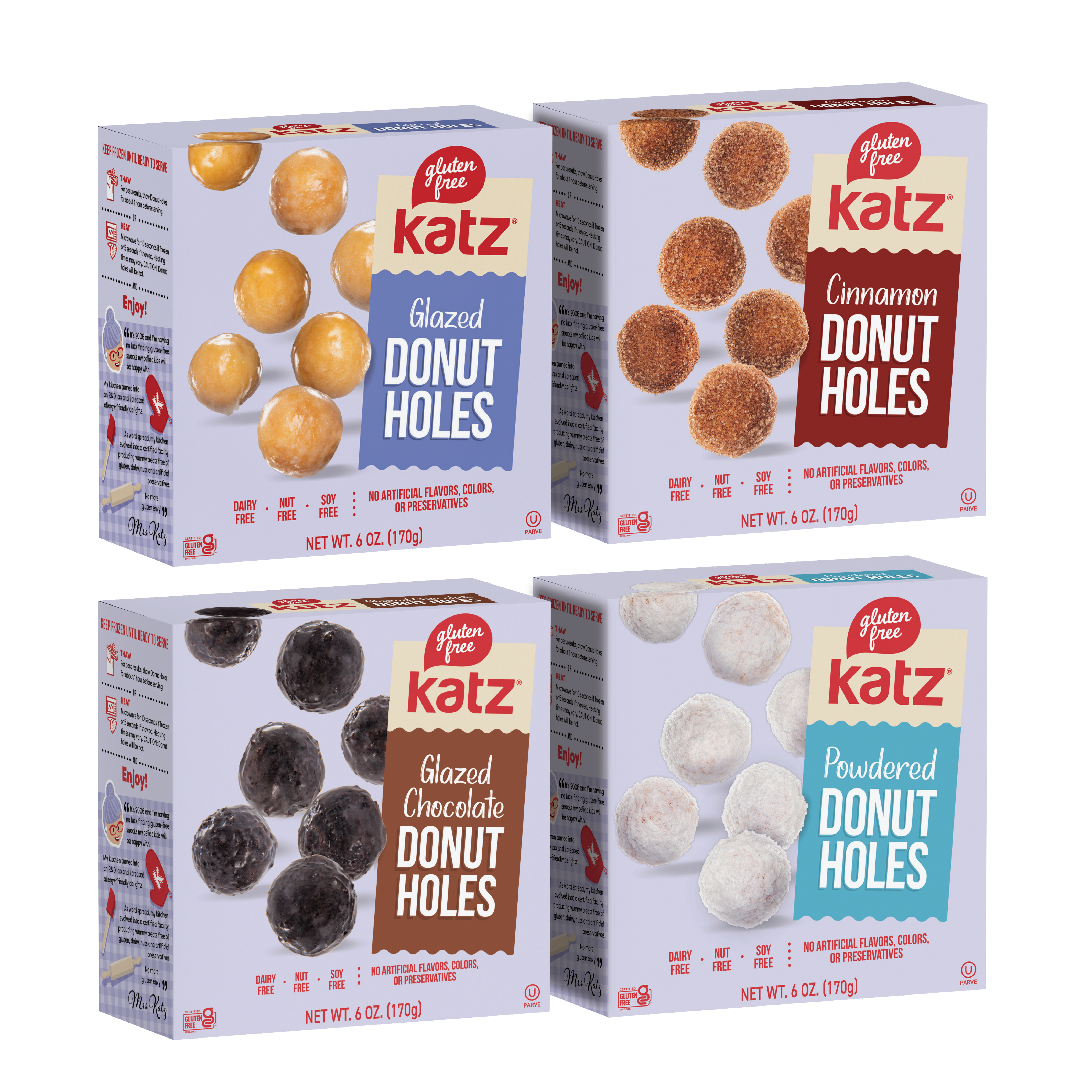 Multi Donut Holes | Katz Gluten Free | Multipacks