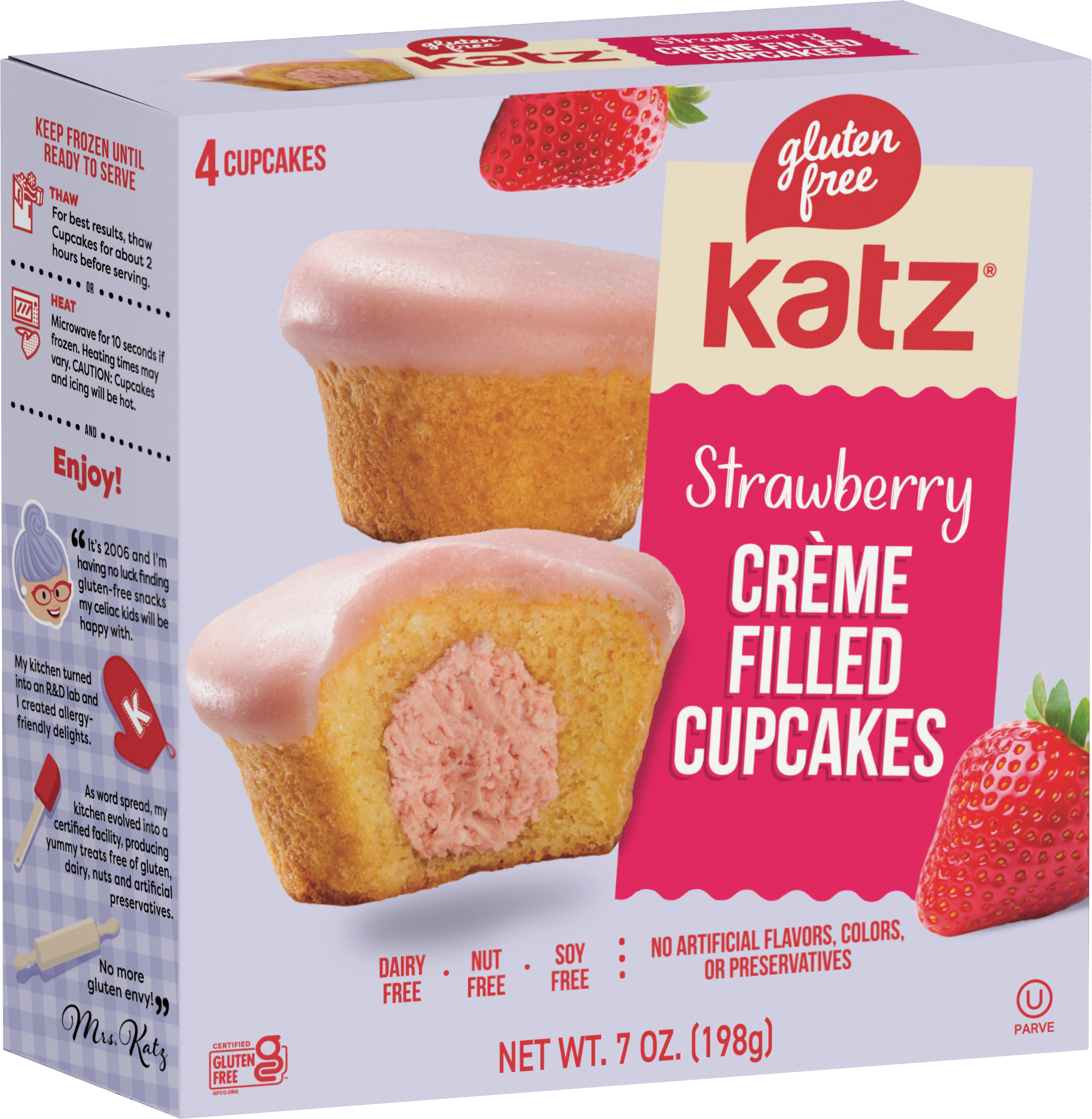 【*m様 未開封 クリーミークリーム ケーキスライス StrawBerry_CremeFilledCup_3.