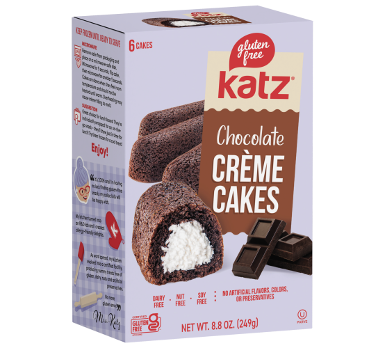 Chocolate Crème Cakes | Katz | Gluten Free Bakery – Katz Gluten Free