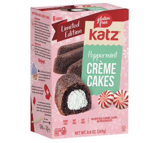 Peppermint Crème Cakes | Katz | Gluten Free Bakery – Katz Gluten Free