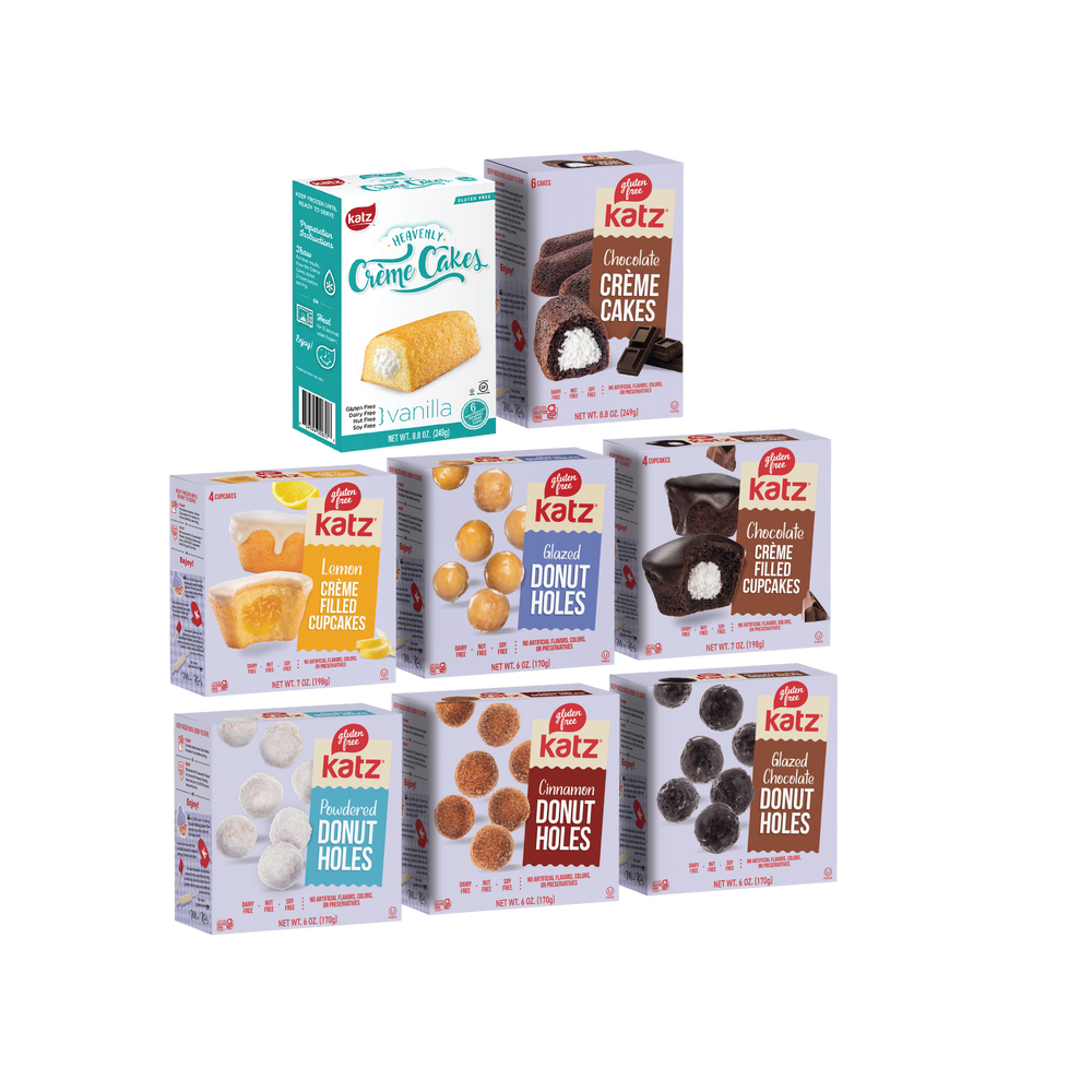 Crème Cakes and Donut Holes 8 Pack