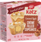 Katz Caramel Apple Crème Filled Cupcakes box with 4 cupcakes