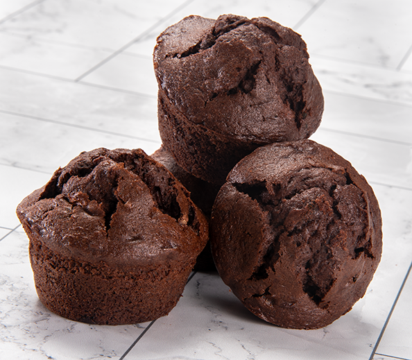 Double Chocolate Zucchini Muffins