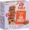 10-count gluten-free Katz cinnamon apple mini donut box