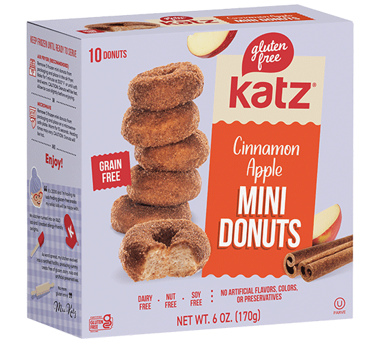 Grain Free Mini Donuts - Cinnamon Apple