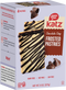 Katz gluten-free chocolate chip frosted toaster pastries box, dark chocolate drizzle