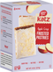 Katz Apple Crisp frosted pastries box, gluten-free; 4 pastries shown