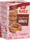 Gingerbread donuts gift box showing gluten-free gingerbread donuts with sugar topping