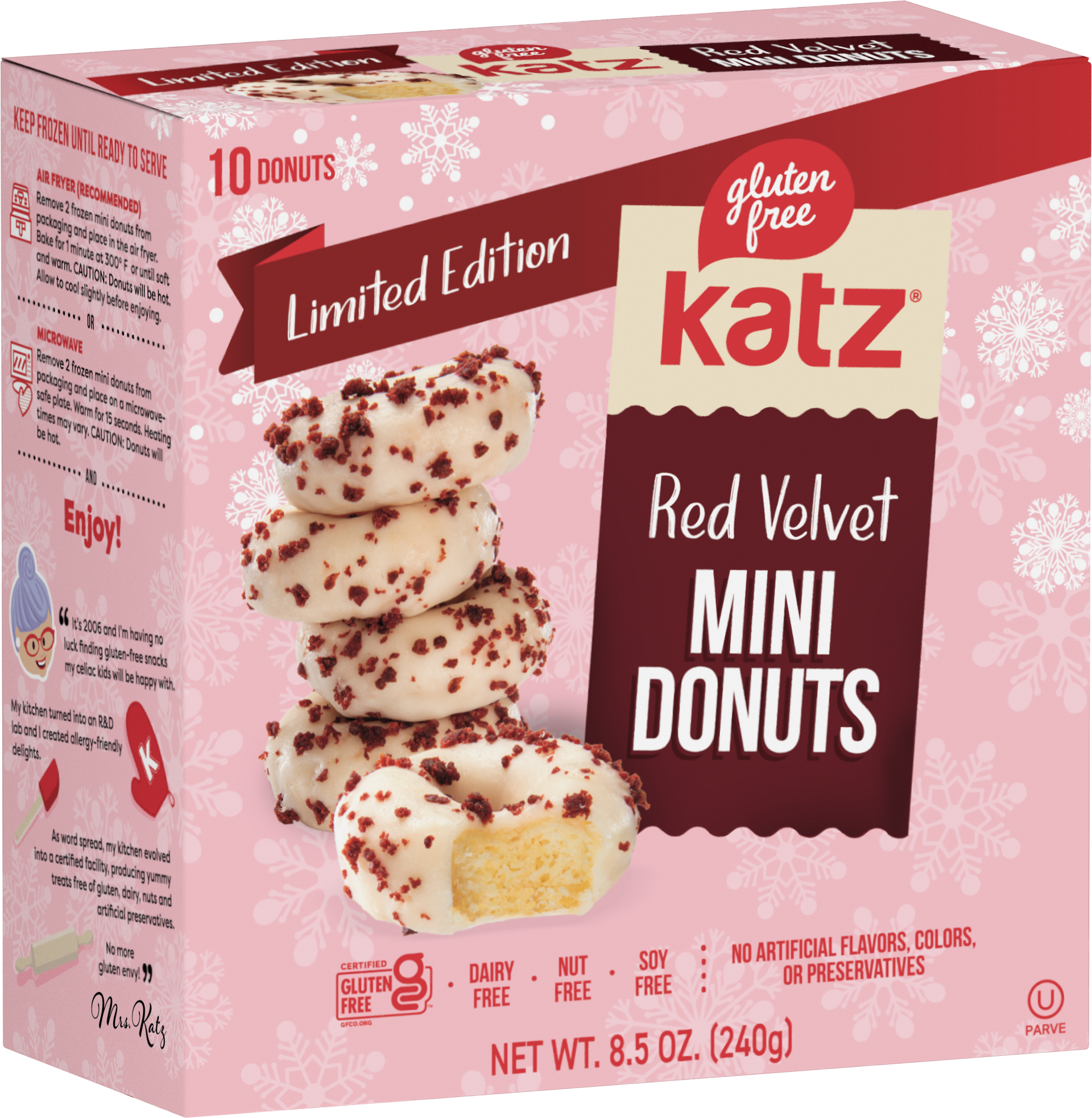 Red Velvet Mini Donuts