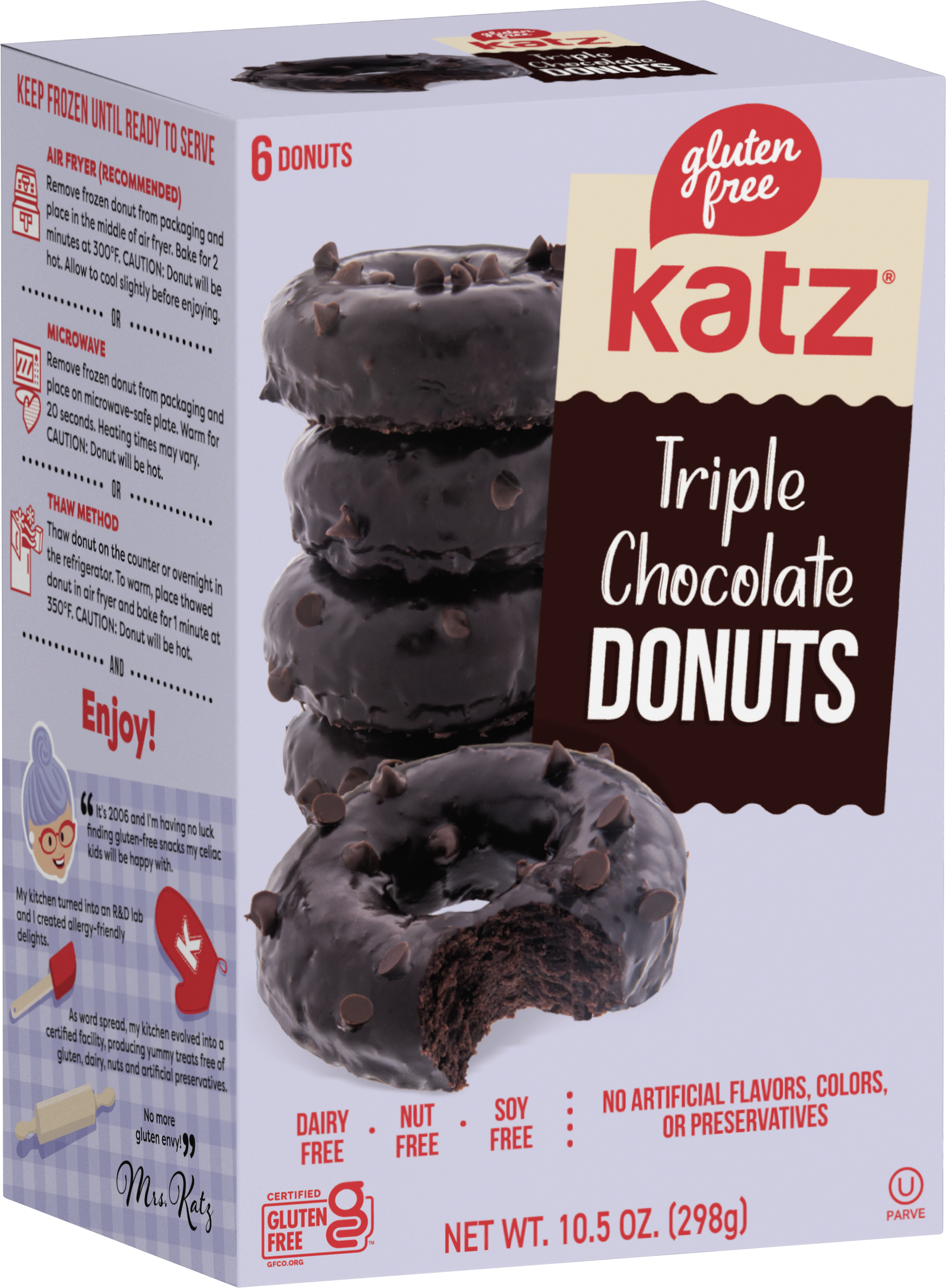 Triple Chocolate Donuts