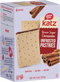 Unfrosted brown sugar cinnamon toaster pastries box, 4 pastries