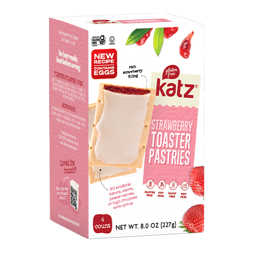Toaster Pastries - Strawberry - Contains Eggs