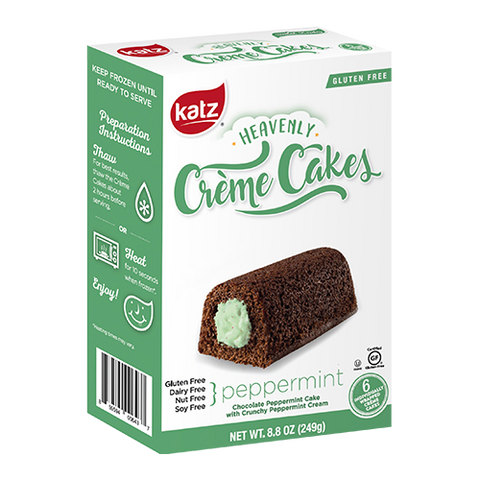 Peppermint Crème Cakes