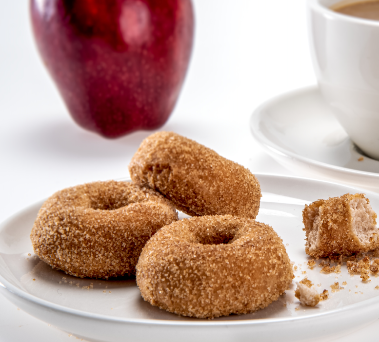 Grain Free Mini Donuts - Cinnamon Apple