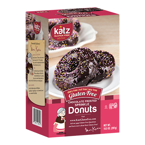 Gluten Free Chocolate Frosted Sprinkle Donuts Katz Gluten Free