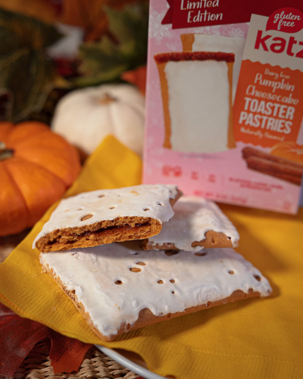Toaster Pastries - Pumpkin Cheesecake