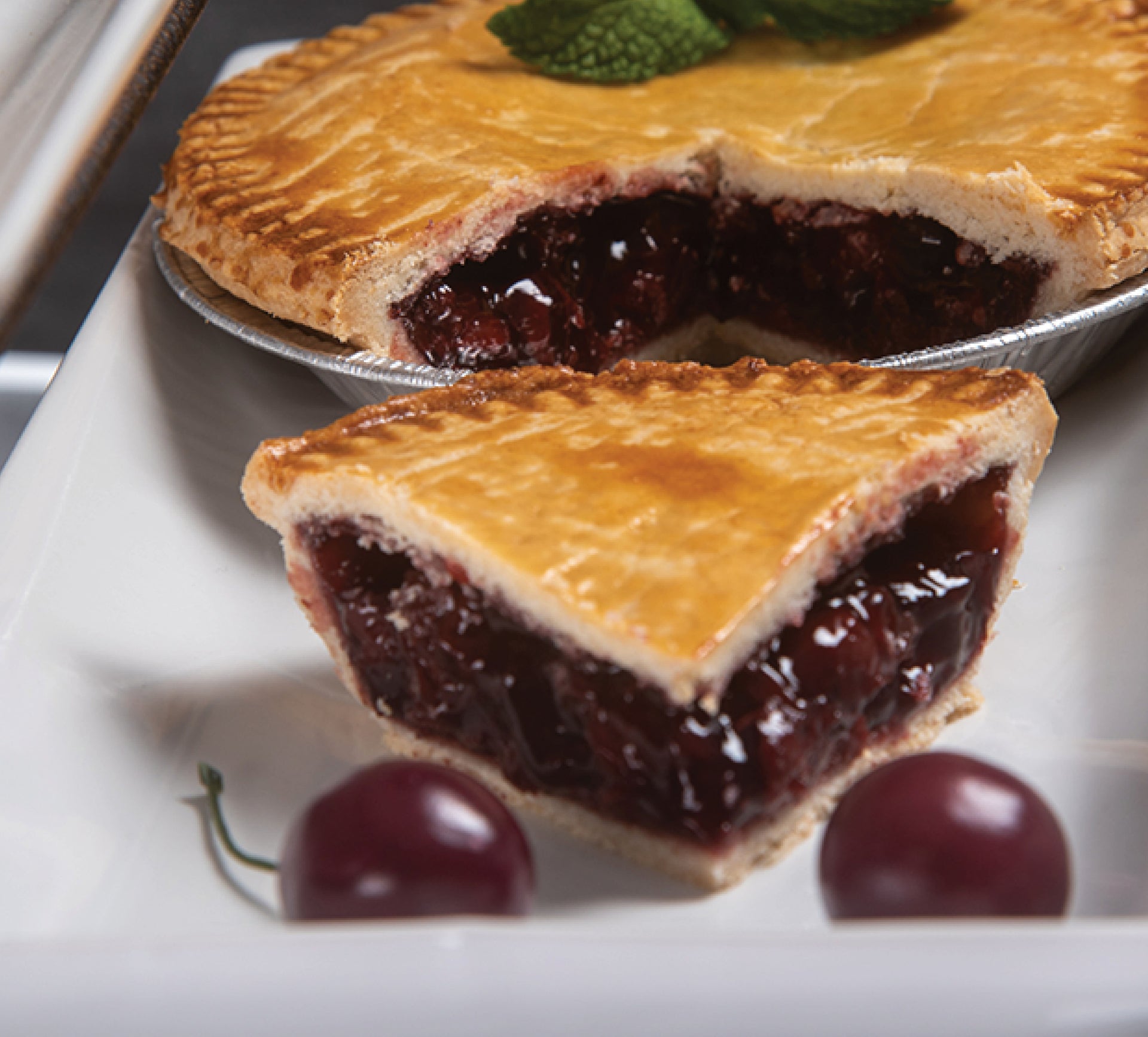 Personal Size Cherry Pie