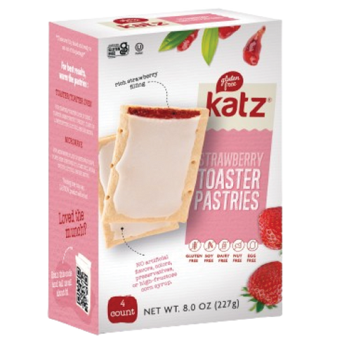 Toaster Pastries - Strawberry - Egg Free