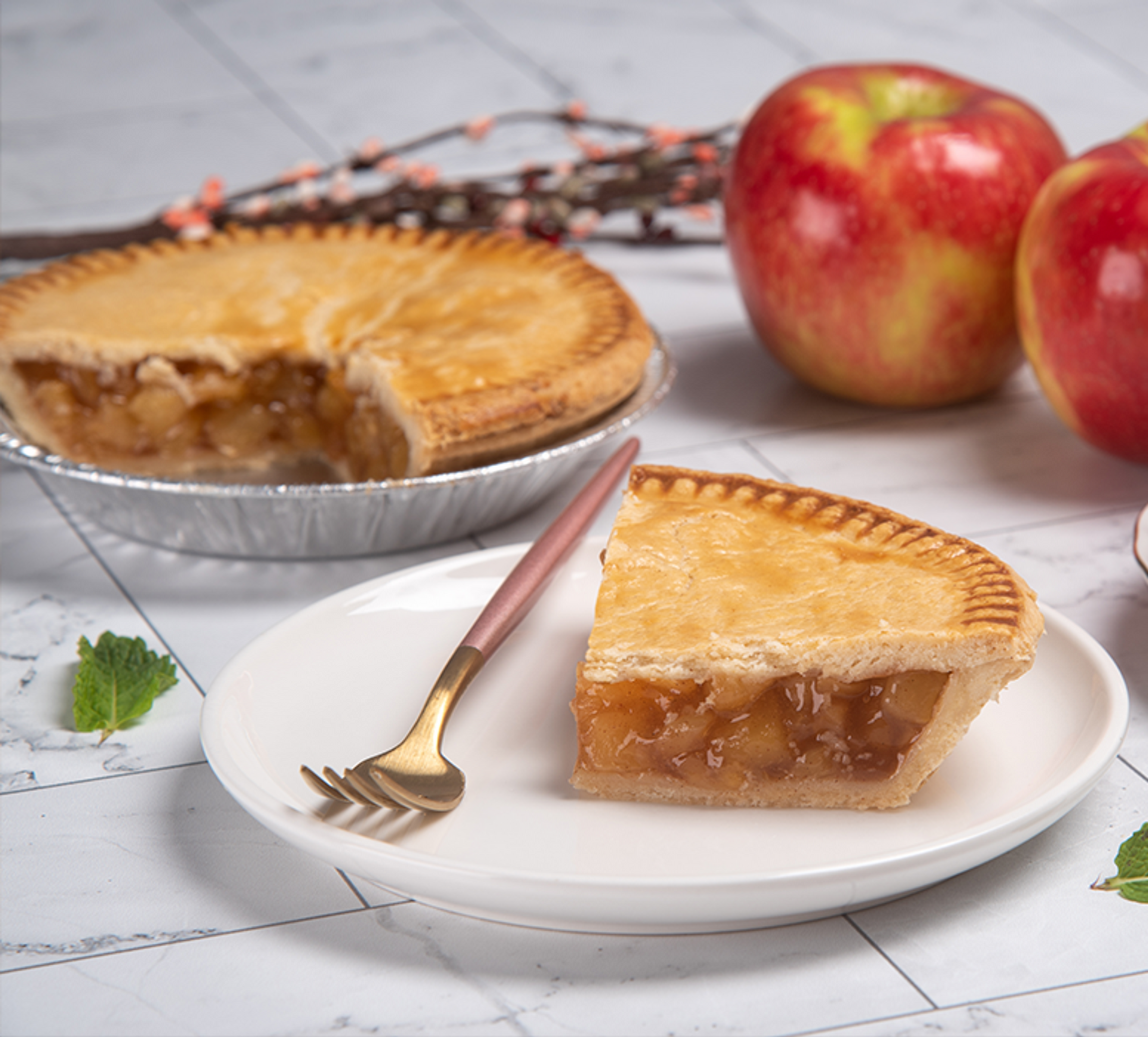 Personal Size Apple Pie